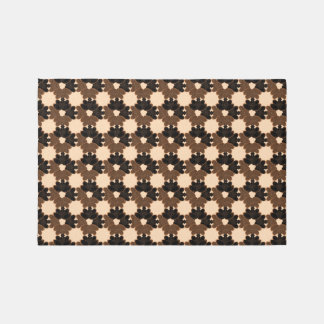 Minimalist butterfly geometric indoor rug