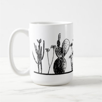 Minimalist Cactus Coffee Mug