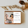 Minimalist  Calendar Photo Bridesmaid Proposal   Invitation