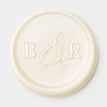 Minimalist Calligraphic Ampersand Wedding Initials Wax Seal Sticker<br><div class="desc">Embrace the art of sealing letters and invitations with your unique touch using this custom wax seal. Featuring couple's initials or monograms placed on either side of a calligraphic ampersand. Whether sealing invitations or crafting heartfelt letters, this wax seal is perfect to add that extra personal touch. Feel free to...</div>