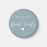Minimalist Calligraphy Bridal Party