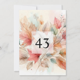 Minimalist calligraphy text birthday party  invitation