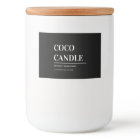 Minimalist Candle Label