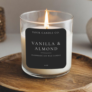 Minimalist Candle Label