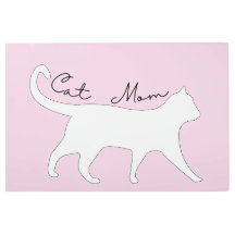 Minimalist Cat Mom Design