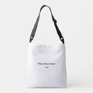 Minimalist Cat Silhouette Tote Bag – Cute Aestheti