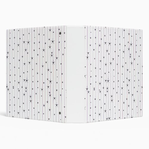 Minimalist Celestial Stars Binder