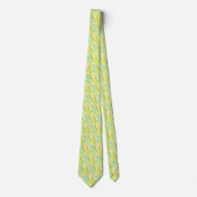 Minimalist Chartreuse Impressionist Floral