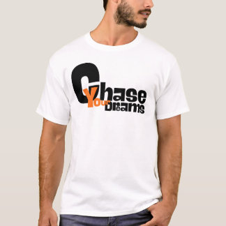 Minimalist Chase Your Dreams Typography Motivation T-Shirt