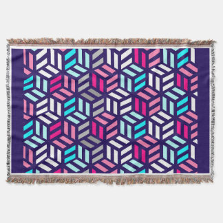 Minimalist Checkered Area Rug | Modern Grid Throw Blanket