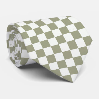 Minimalist Checkered Neck Tie