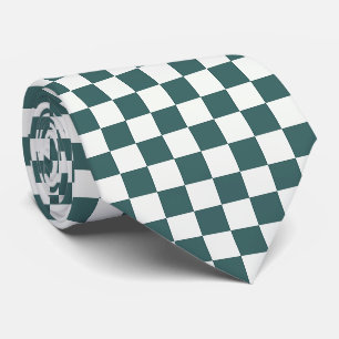 Minimalist Checkered Neck Tie
