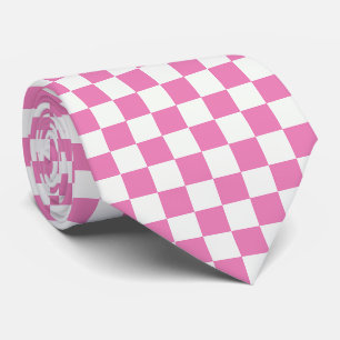 Minimalist Checkered Neck Tie