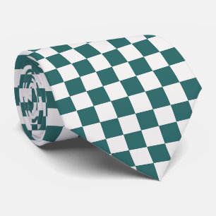 Minimalist Checkered Neck Tie