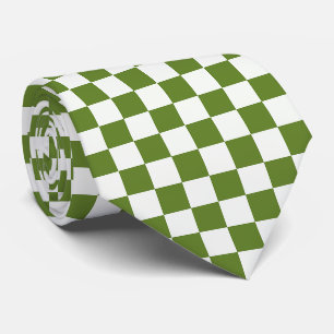 Minimalist Checkered Neck Tie