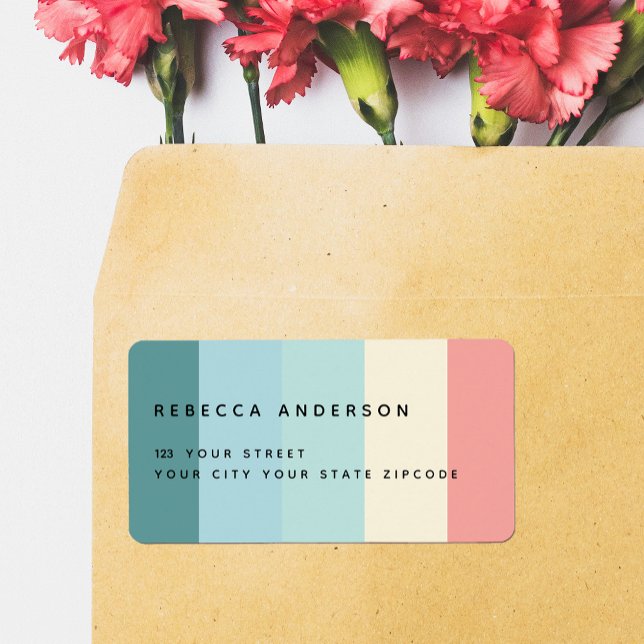 Minimalist Chic Elegant Colour-Blocked Label (Creator Uploaded)