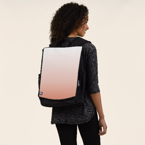 minimalist chic pastel dusty rose ombre blush pink backpack