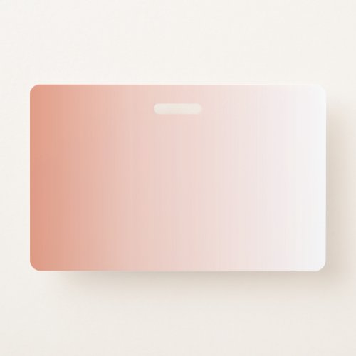 minimalist chic pastel dusty rose ombre blush pink badge