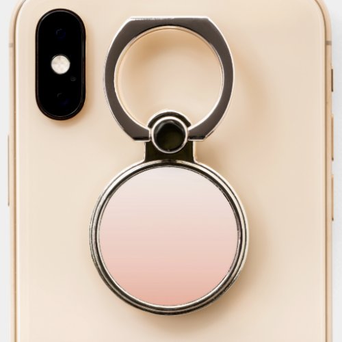 minimalist chic pastel dusty rose ombre blush pink phone ring stand