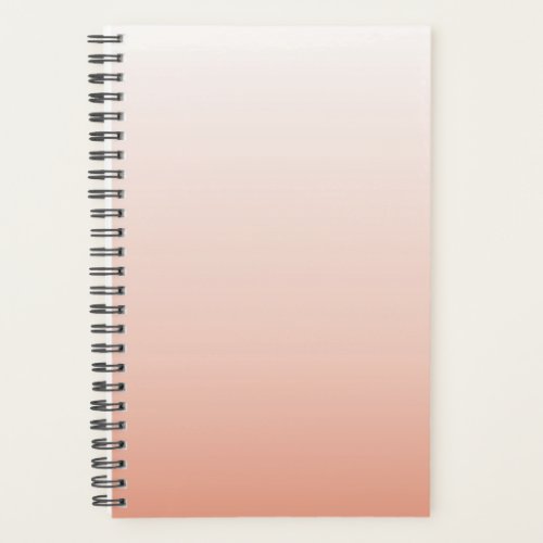 minimalist chic pastel dusty rose ombre blush pink planner