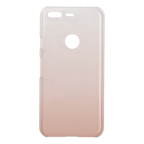 minimalist chic pastel dusty rose ombre blush pink uncommon google pixel case