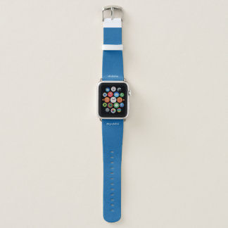Minimalist Chic - Personalized Solid Apple Watch D Apple Watch Band