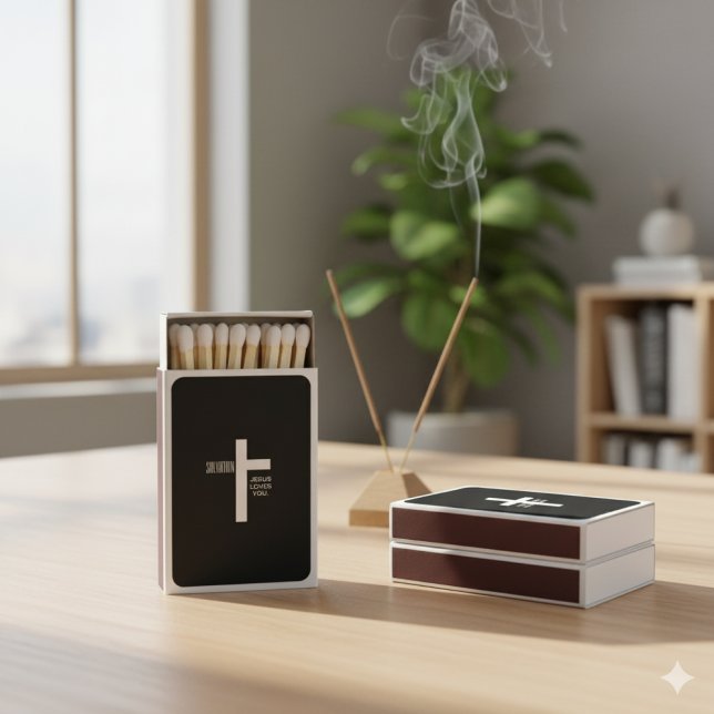 Minimalist Christian Matchboxes  (Creator Uploaded)