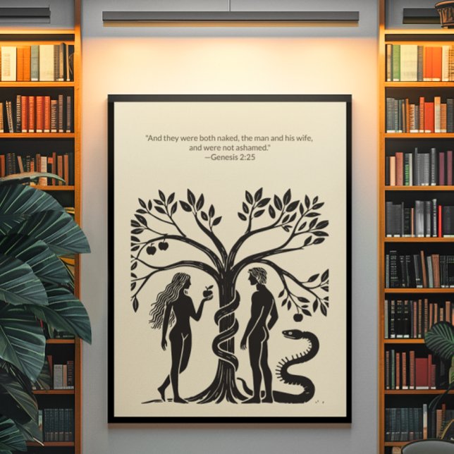 Minimalist Christian Wall Art – Bible Verse Print (Creator Uploaded)