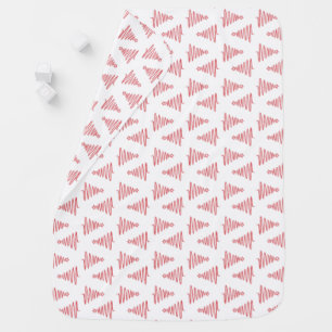 Minimalist Christmas Baby Blanket