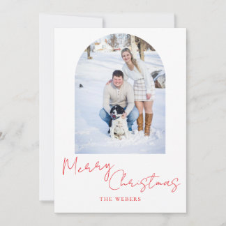 Minimalist Christmas Card