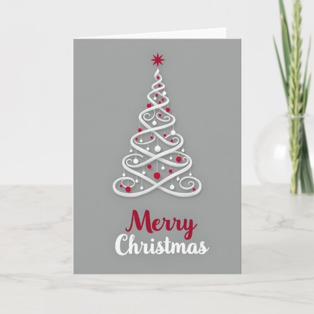 Minimalist Christmas Card (Front)