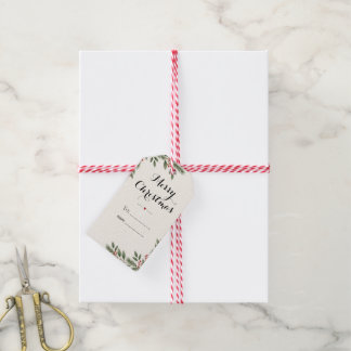 Minimalist Christmas Gift Tag