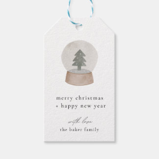 Minimalist Christmas Gift Tag