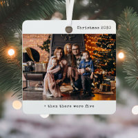 Minimalist Christmas Then There Were Five Family