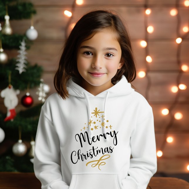 Minimalist Christmas Tree - Festive and Simple Hoodie (Creator Uploaded)