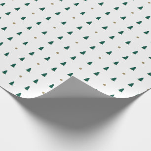 Minimalist Christmas Tree Wrapping Paper
