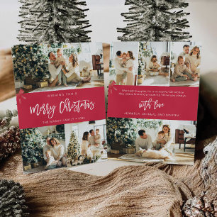 Minimalist Christmas with Photo Card