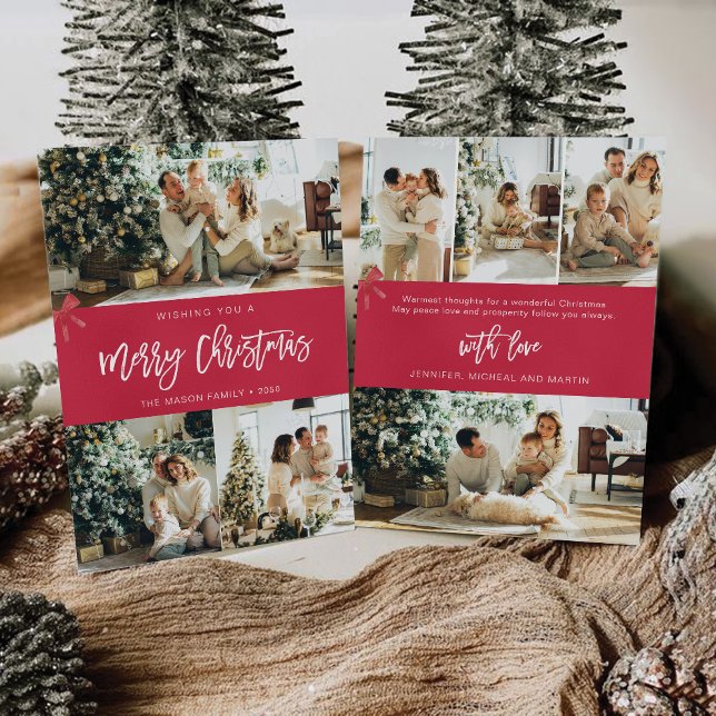 Minimalist Christmas with Photo Card (Creator Uploaded)