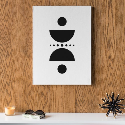 Minimalist Circle Canvas Print