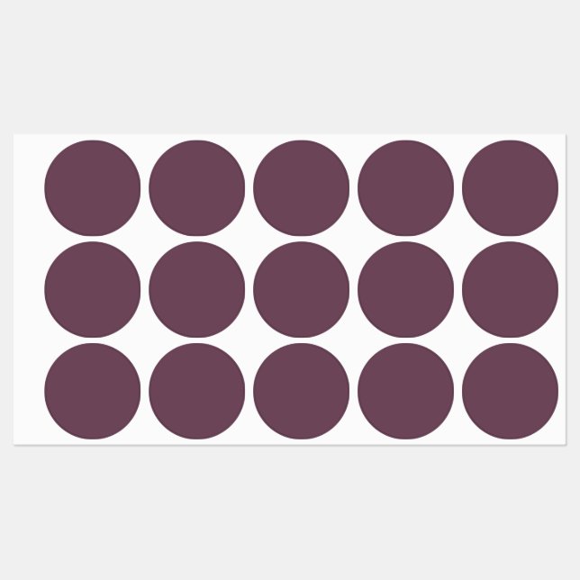 Minimalist Circle Labels - Modern Stickers (Sheet)