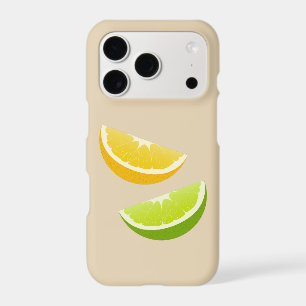 Minimalist Citrus Lemon Lime Phone Case