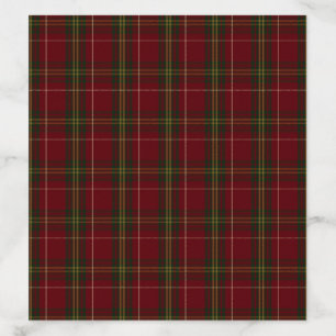 Minimalist Classic Red Plaid Envelope Liner