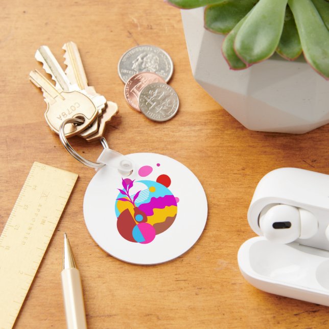 Minimalist Clean ADVcreators Article35 Keychain (Desk)