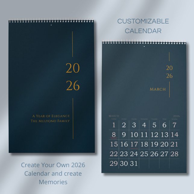 Minimalist Clean Design Calendar (Creator Uploaded)