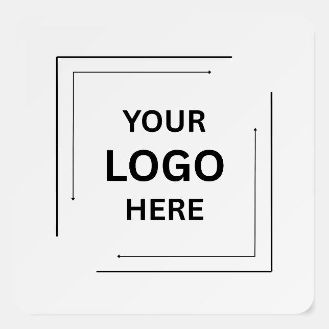 Minimalist Clean Design | Custom Business Logo Foam Board (Front)