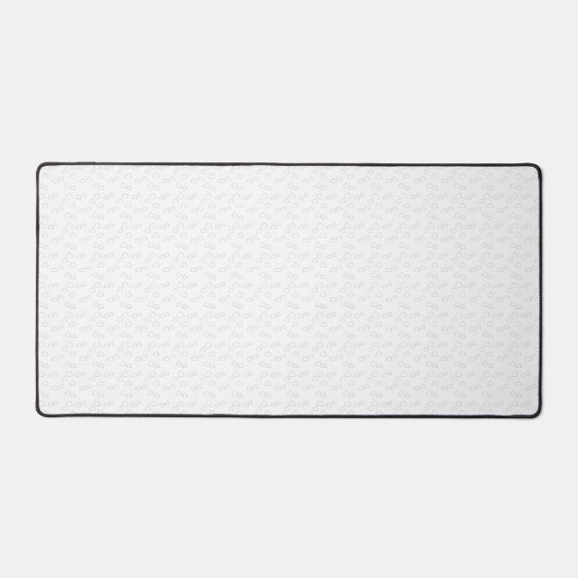 Minimalist Cloud Aesthetic Desk Mat (Front)