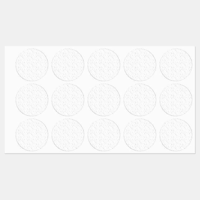 Minimalist Coffee Bean Pattern Label (Sheet)