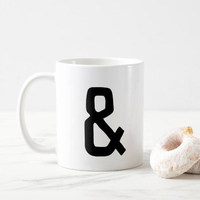 Minimalist Coffee Mug (With Donut)