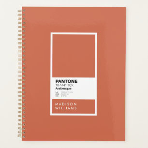 Minimalist Color Palette Swatch Custom Terracott Planner