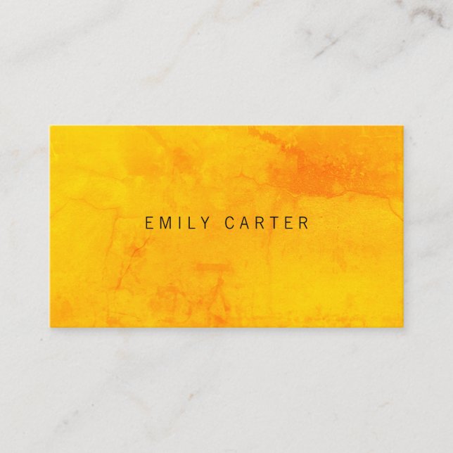 Minimalist Colorful Texture Business Card (Front)